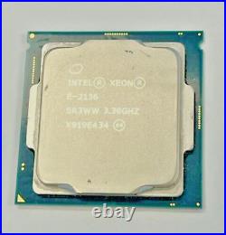 SR3WW Intel 6-Core Xeon E-2136 3.3GHz 12M 8GT/s LGA1151/Socket CPU Processor
