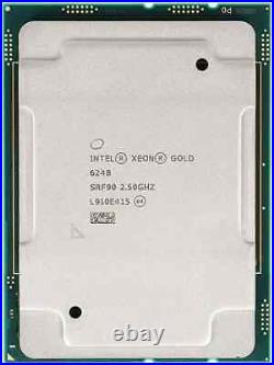 SRF90 Intel Xeon Gold 6248 20-Core 2.50GHz 275MB Processor CD8069504194301