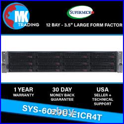 Supermicro SYS-6029U-E1CR4T 12B LFF 2U Server -V1- Choose CPUs/RAM Wholesale