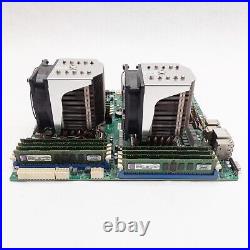 Supermicro X9DAi E-ATX Server Motherboard with2 Xeon E5-2640 2.50GHz CPU 64GB RAM