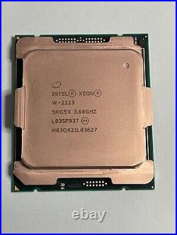 (Used) Intel Xeon W-2223 SRGSX 3.6GHz Quad Core 8.25MB 120W 64-bit CPU