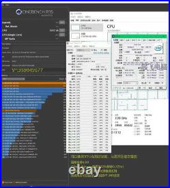 Xeon w-3175x ES CPU processor 26 cores 52 threads 1.8 ghz-3.2ghz lga3647